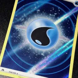 Pokemon TCG Water Energy (Texture Full Art) 154/159 Crown Zenith Holo Nm/M - Image 3