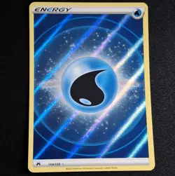 Pokemon TCG Water Energy (Texture Full Art) 154/159 Crown Zenith Holo Nm/M - Image 5