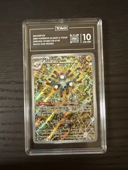2024 Pokemon SVP Magneton 159 Black Star Promo Surging Sparks TAG 10 Gem Mint - Image 1
