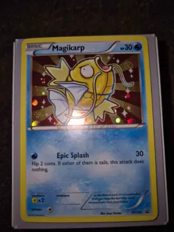 Pokemon TCG Magikarp XY 143 Holo Black Star Promo - Image 1