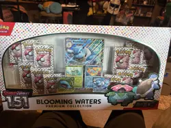 POKEMON S & V 151 Blooming Waters Premium Collection, Sealed Box is Worn - Image 1