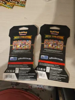 Pokemon Mega Evolution Booster Pack Blister Pack -Heavy- X2 New And Sealed READ - Image 2