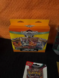 Large Sealed Pokemon Lot, mixed sets , collection Lightning power box - Image 2