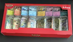 Pokemon TCG Prismatic Evolutions Costco 8 Mini-Tin Bundle w/ Promo Cards - Image 2