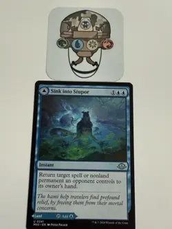Magic The Gathering Sink into Stupor Instant Card - Image 1
