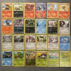 Pokemon Cards Lot 2013-2018 Rare Volcanion Chandelure Chimchar Monferno Persian - Image 1