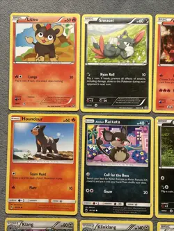 Pokemon Cards Lot 2013-2018 Rare Volcanion Chandelure Chimchar Monferno Persian - Image 2