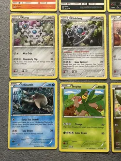 Pokemon Cards Lot 2013-2018 Rare Volcanion Chandelure Chimchar Monferno Persian - Image 5