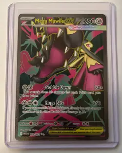 Pokemon TCG Mega Mawile ex 162/132 2025 Mega Evolution Ultra Rare Card - NM - Image 1