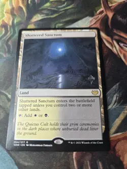 MTG English Shattered Sanctum NM Normal Promo Pack Crimson Vow - Image 2
