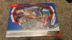 Pokemon TCG Archaludon ex box 2x destined rival & journey together stamped card - Image 1
