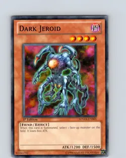 Yu-Gi-Oh TCG Dark Jeroid SDMA-EN005 1st Edition Regular Common Card NM - Image 1