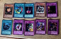 Vintage Yu-Gi-Oh! Cards - 2002-2004 Era - Jinzo, Monster Reborn + More - Image 4