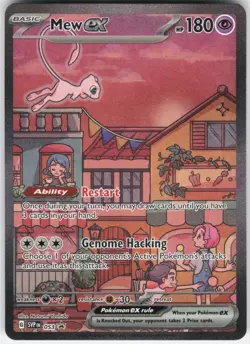 Mew ex - Promo SV: Scarlet & Violet Promo Cards 053 LP-NM - Image 1