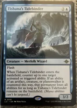 MTG Tishana's Tidebinder the Lost Caverns of Ixalan LCI #81 Regular Card - Image 1