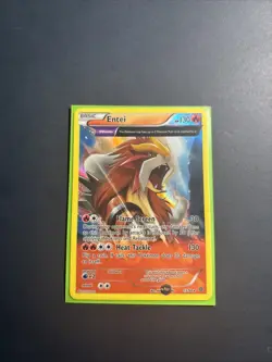 Pokemon TCG Entei - XY Ancient Origins - Holo Rare Art 15/98 LP+ Card Pokemon - Image 1