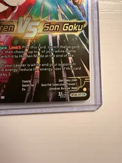 Dragon Ball Super Trading Card Game jiren Vs Son Goku Bt28-147 CR - Image 3