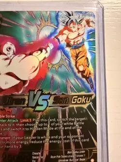 Dragon Ball Super Trading Card Game jiren Vs Son Goku Bt28-147 CR - Image 4