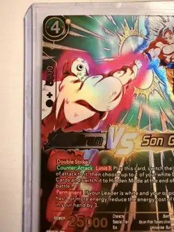 Dragon Ball Super Trading Card Game jiren Vs Son Goku Bt28-147 CR - Image 5