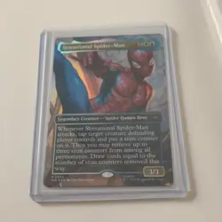 MTG Sensational Spider-Man (Borderless Foil) Marvel's Spider-Man 25 NM - Image 1