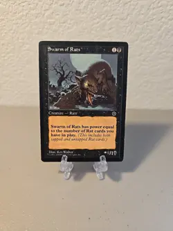 MTG Swarm Of Rats HP Portal Second Age - Image 1