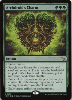 Archdruid's Charm R Murders at Karlov Manor 151 LP-NM MTG - Image 1
