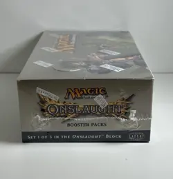Magic the Gathering Onslaught Booster Box English Factory Sealed MTG! 2002! MINT - Image 4