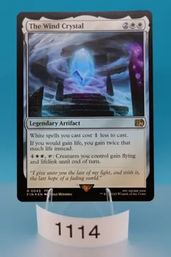 MTG The Wind Crystal Final Fantasy Foil #43 - Image 1