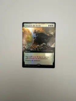 Vanquish the Horde - Foil Extended Art - Midnight Hunt - English MTG - Image 1