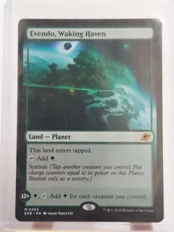 Magic The Gathering Edge Of Eternities Mythic Evendo, Waking Haven #253 - Image 3