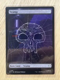 MTG Swamp #0191 Basic Land Marvel’s Spider-Man (SPM) - Image 1