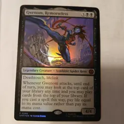 MTG GWENOM, REMORSELESS PROMO FOIL 0286 FREE SHIPPING!!! - Image 1
