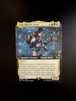 MTG Final Fantasy English Tifa, Martial Artist Extended Art 0188 Non-Foil - Image 1
