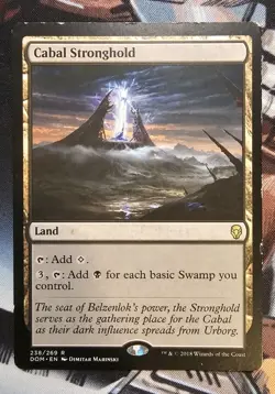 Cabal Stronghold- LP Dominaria Magic The Gathering - Image 1