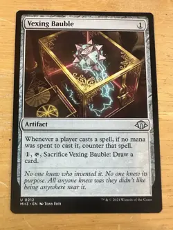 Vexing Bauble (212) Modern Horizons 3 MH3 MTG Magic - Image 1