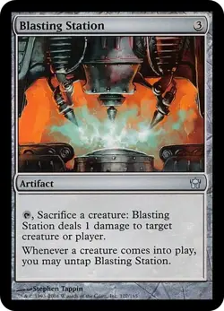 BLASTING STATION x1 mtg LP Fifth Dawn 1 Unc - Image 1
