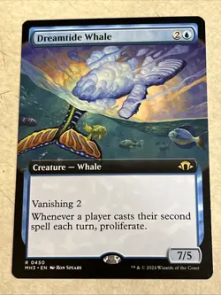 Dreamtide Whale (Extended Art) Modern Horizons 3 Regular - Image 1