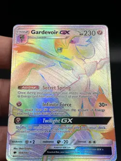 2017 Pokemon Sun & Moon Burning Shadows Gardevoir GX #159/147 LP AF3 - Image 2