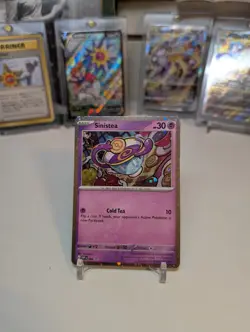 Sinistea SVP 062 Black Star Promo Cosmos Holo Paradox Rift Blister Pokemon NM - Image 1