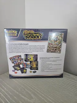 Pokemon TCG Surging Sparks Elite Trainer Box ETB Factory Sealed - Image 3