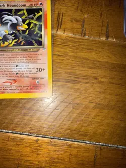 Pokemon TCG Dark Houndoom Neo Destiny 7/105 Holo Unlimited Rare - Image 4