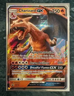 Pokemon Charizard GX SM195 Sun & Moon Detective Pikachu Promo NM-MINT CLEAN LOOK - Image 1
