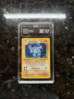 1999 [1st Edition] Machamp #8/102 | TAG 8.5 | Base Set | Pokemon TCG - Image 1