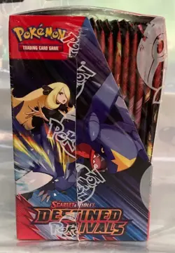 Pokemon Scarlet & Violet DESTINED RIVALS Booster Box 36 Packs- FACTORY SEALED - Image 2