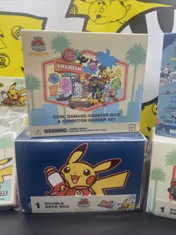 Pokemon World Championships 2025 Anaheim Coin And Marker Set, Sleeves + MORE! - Image 3