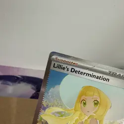 Pokemon TCG Lillie’s Determination Mega Evolution 184/132 SIR English Pack Fresh - Image 3
