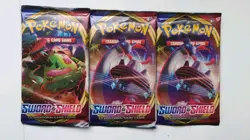 Pokemon Sword and Shield base set booster packs - Image 1