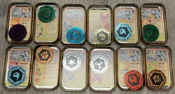 12 X Empty Pokemon 151 Mini Tins with counters - Image 2