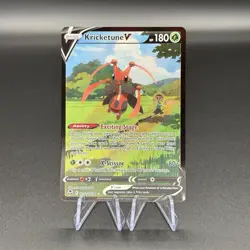 Kricketune V TG12/TG30 Silver Tempest Trainer Gallery Pokemon Ultra Rare TCG - Image 1