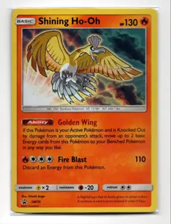 2017 Sun & Moon Series - Sun & Moon Promos sh3 Shining Ho-Oh Promo #SM70 - Image 1